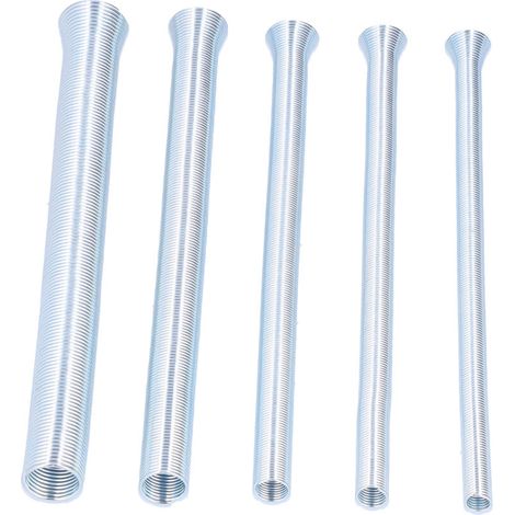 Cintreuse À Ressort - Pour Tubes En Cuivre Et Aluminium - Diamètres 6 8 10 12 16 Mm - Ensemble De 5 Pièces (1/5)