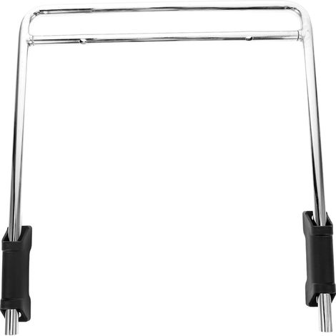 Repose-Pieds Accessoire pour Chaise de Bureau Ergonomique en Acier Inoxydable Argenté, Réglable et Rétractable pour Usage Quotidien à Domicile (1/5)