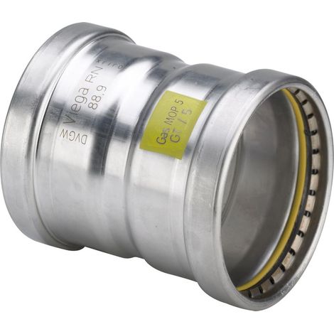 Viega Sanpress Inox G XL-Manicotto, d 64,0mm acciaio inossidabile modello 0215XL, 578244