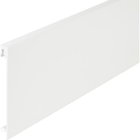 Frontblende für SO-SLIM Schubladensystem Innenauszug (weiß / für Korpusbreite bis 1200 mm / individuell kürzbar) Schubladenblende Schubladenfront Blende für Innenauszug von SOTECH (1/4)