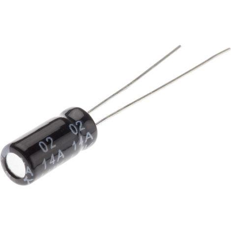 Condensateur RS PRO 100µF, 6.3V c.c.