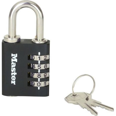 Master Lock 40mm Set-Your-Own Combination Padlock - Zinc Body (1/2)