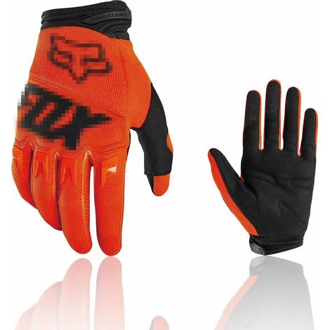 Motorradhandschuhe, atmungsaktive Offroad-Motorradhandschuhe, Touchscreen-Handschuhe für Mountainbike/BMX/Offroad-Motorrad, Unisex, Größe L (1/3)