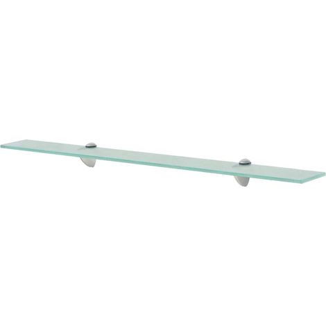 Mensole Galleggianti 2 pz in Vetro 80x20 cm 8 mm (1/5)