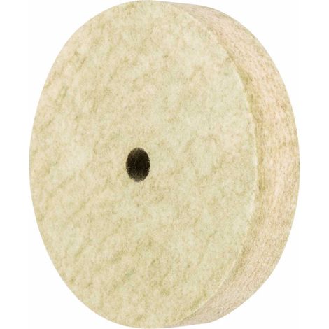 PFERD TOOLS Filzscheibe mit Messingeinlage FKSC Ø 100x20mm Bohrung Ø 10mm für Vorpolitur (1/5)