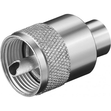 GOOBAY Connecteur UHF pour câbles -Ø max. 5,3 mm