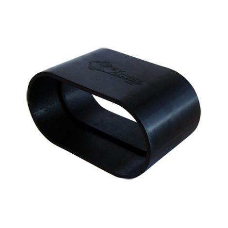 Manchon F-F d'aspiration centralisée ovale série SlimLine Vac pour cloison 70 mm, SACH AI9108-SC
