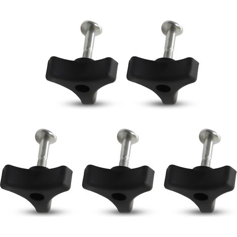 Poignées en Triangle pour Tondeuse, Écrou Boulon pour Tondeuse Honda, Outils de Jardin - Noir 5 Pièces (1/5)