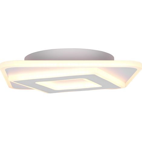 Trio LED-Deckenleuchte Emilio 30x30 cm weiß matt Color Switch Deckenlampen (1/3)