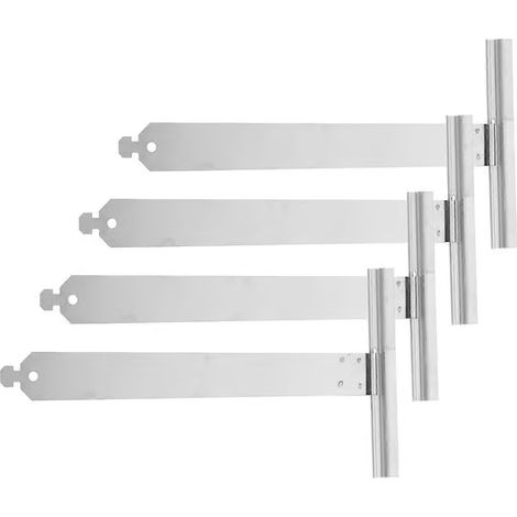 Pièces détachées pour ressorts de stores enrouleurs, accessoires de réparation, stores enrouleurs extérieurs, pare-soleil argenté 20,00 x 10,00 x 0,70 cm (1/5)
