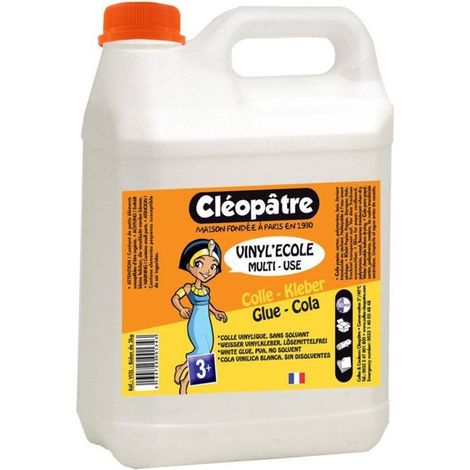 Cléopâtre - Colle vinylique blanche Vinyl'école (slime) 2 kg