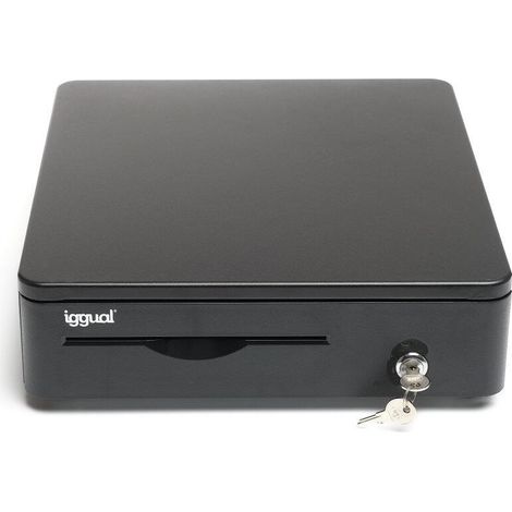 Cajón Portamonedas iggual IRON-10R Negro (1/3)
