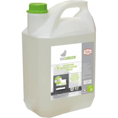 IDEGREEN - Nettoyant sanitaire et surfaces - Respect'home - 5L (1/3)