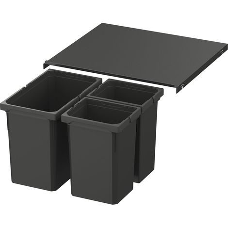 VS ENVI Free Pro Abfalltrennsystem KB 600/Höhe 326 mm Lava