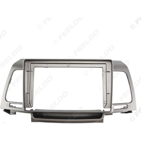 Compatible avec les Kia Opirus 07-08 : cadre de conversion pour écran de navigation Android grand format de 9 pouces.