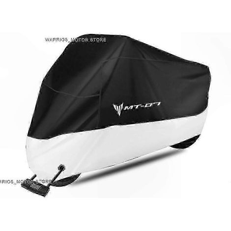 Wasserdichte und UV-beständige Motorradabdeckung für Yamaha MT-07 (2014–2022), schützt vor Staub, Schnee und Regen, strapazierfähige Outdoor-Abdeckung (1/5)