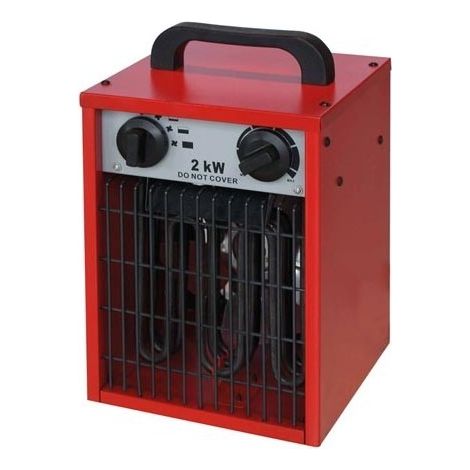 Radiador de aire industrial - 2000 W - IP X4