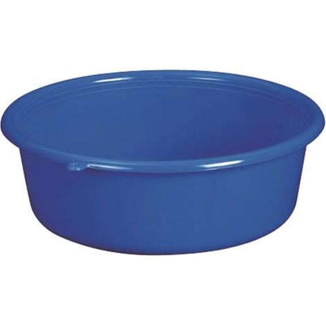 Cuvette Ronde D21x6cm 1.5l Bleu - Aluminium Et Plastiq
