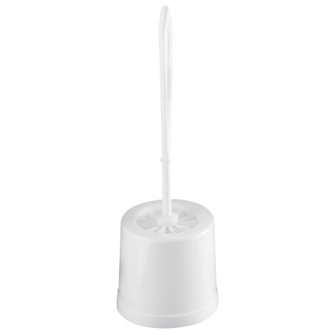 gedy junior portascopino bianco cm 13,5x39h accessori bagno wc porta scopino