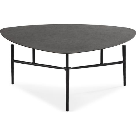 Couchtisch 80X80X35 Metall Schwarz (1/2)