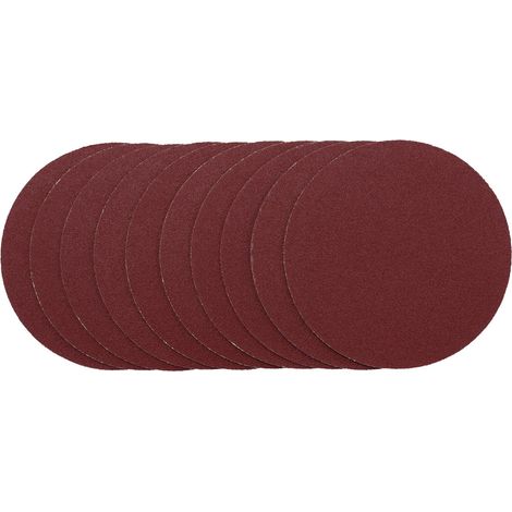 Draper 125mm Sanding Disc 120G with Hook & Loop (Pack of 10) – Versatile Abrasive Discs for Wood, Metal, and Surface Finishing