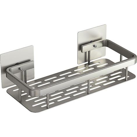 Étagère de salle de bain - Étagère de salle de bain carrée à un seul niveau