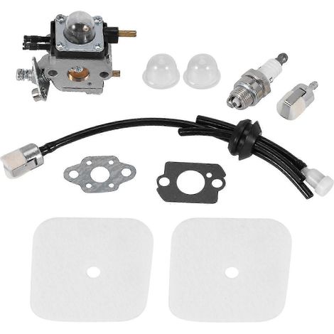 Kit de remise en état avec carburateur et filtre à air pour motoculteur/cultivateur 2 temps 7222 7222E 7222M 7225 7230 7234 7240 7920 7924 (1/5)