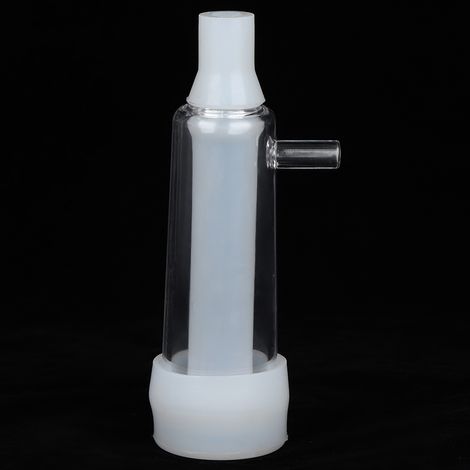 Melkbecher für Ziegen, weißes PC-Silikon, 15,5 cm (1/5)