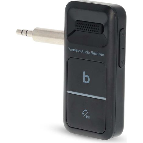 Bluetooth receiver connection output usb c female 35 mm aac sbc automatic power off function black