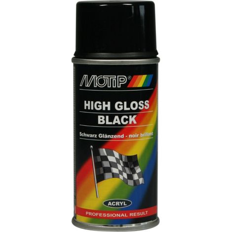 Peinture auto universelle noir, 150ml - Motip