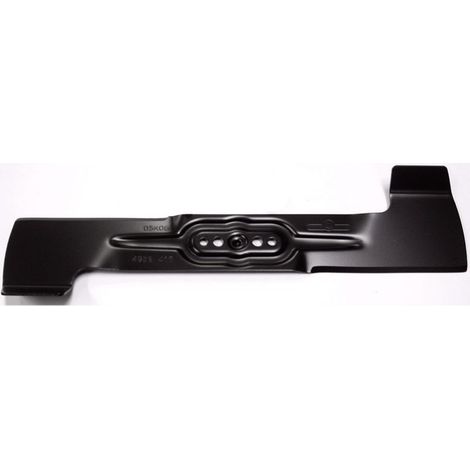 Outils Wolf – Lame de tondeuse 37 cm pour modèles Wolf – Alésages 6.8 mm et 7 mm – Entraxes 52 mm et 30 mm – Coupe nette sans éclat