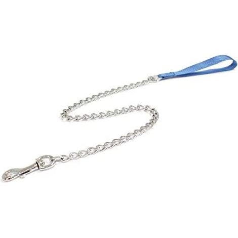 CROCI GUINZAGLIO NYLON c/cat blu 100x4cm