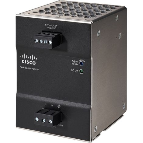 Cisco - Fuente de alimentacin - CA 100-240 V - 240 vatios - para Catalyst IE3200 Rugged Series