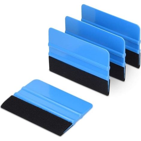 CSPARKV 4 pcs Raclette pour film cycliste avec non tissé pour raclettes auto adhésives (1/5)