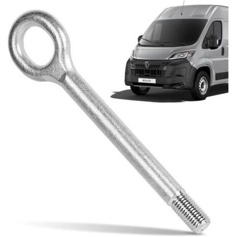 Kaelt - 51798113 Barres de Remorquage 1612882780 Tow Hook 215 mm Compatible avec Ducato 250, Boxer, Jumper (1/5)