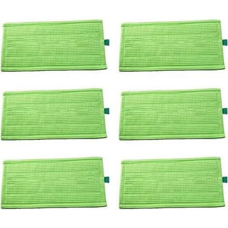 Passend für Vorwerk Kobold SP600 MF600 Staubsauger, Ersatzteile, Zubehör, waschbarer Nass- und Trockenmopp, 6-teilig (1/5)