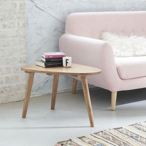 Table basse en mindi massif 62 cm