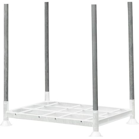 Supporto per tubo per Manurack diametro 60,3 mm x spessore 2,9 mm L-120 cm zincato N