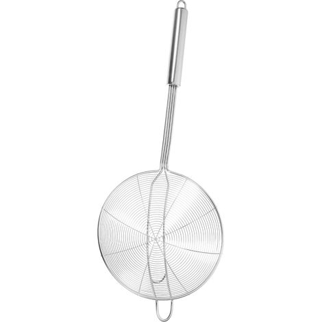 Amosfun Égouttoir Acier Inoxydable avec Manche Cuillère Écumoire (1/5)