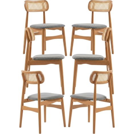 Sillas Comedor - Pack 6 Sillas Evolva