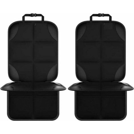 Protecteur De Siege Voiture - Compatible Isofix - Taille Universelle - Avec Poches Organisatrices - 1 Piece (1/4)