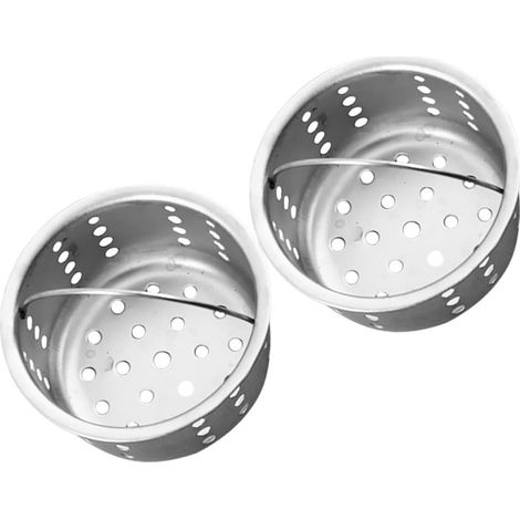 Panier 2 pièce en acier inoxydable pour installer pour les éviers cuisine (1/5)