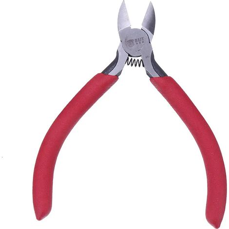 BST-2D Pince diagonale en acier au carbone coupe-câble électronique coupe le fil durable Nipper (1/5)