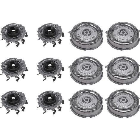 Lot de 6 têtes de rechange Sh50 pour rasoirs série 5000, lames multiprécision S5000, S5420, S5380 et S5351. (1/5)