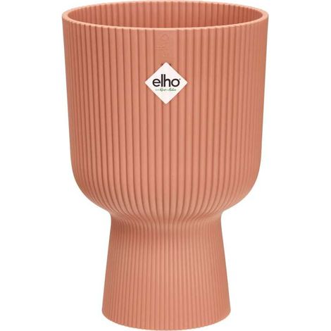 Elho Vaso Vibes Fold Coupe 14 cm Colore Rosa - Fioriera Interno Design Moderno