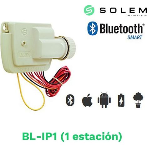Modulo SOLEM BT 1 Estación 9V - Control Bluetooth para Riego Automático (1/3)