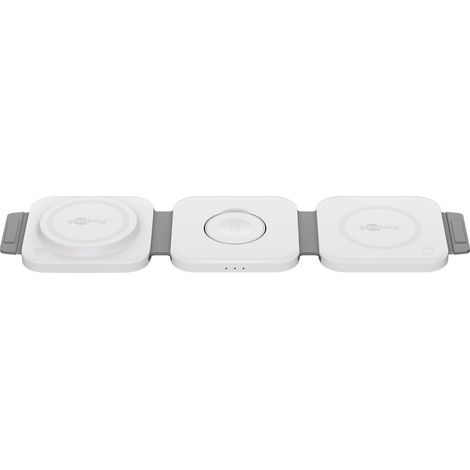 Goobay 65312 cargador de dispositivo móvil Universal Blanco USB Cargador inalámbrico Interior