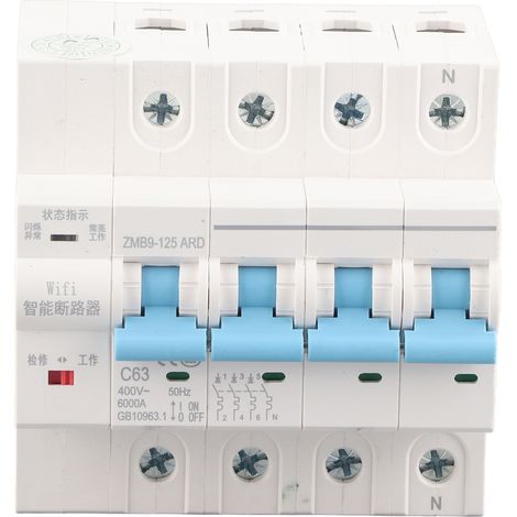 WiFi 4P Intelligent Circuit Breaker Wireless Remote Control Switch 400V63A (1/5)