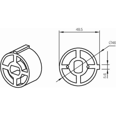 Redonda 50X1.5 Con Llave CAME 001YK5131