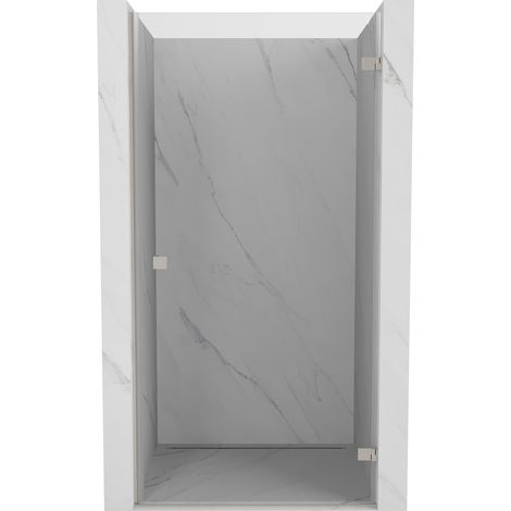 Mexen Lunar-B porte de douche battante droite 100 cm, transparent, nickel brossé - 832-100-000-97-00-P (1/5)
